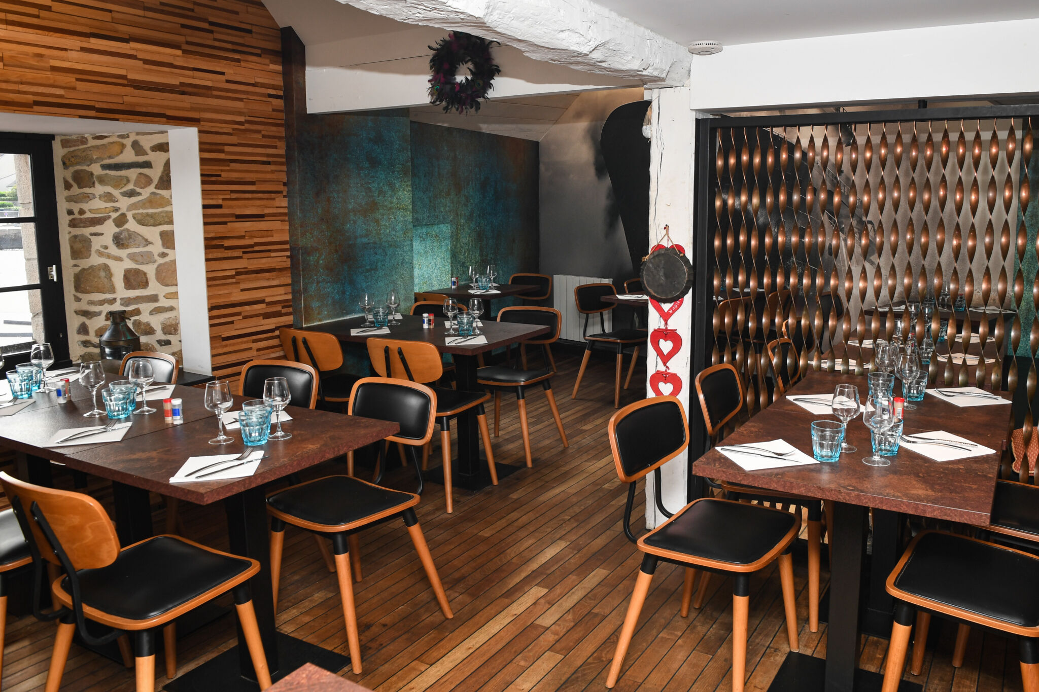 Restaurant l'Escale sur le port de Paimpol