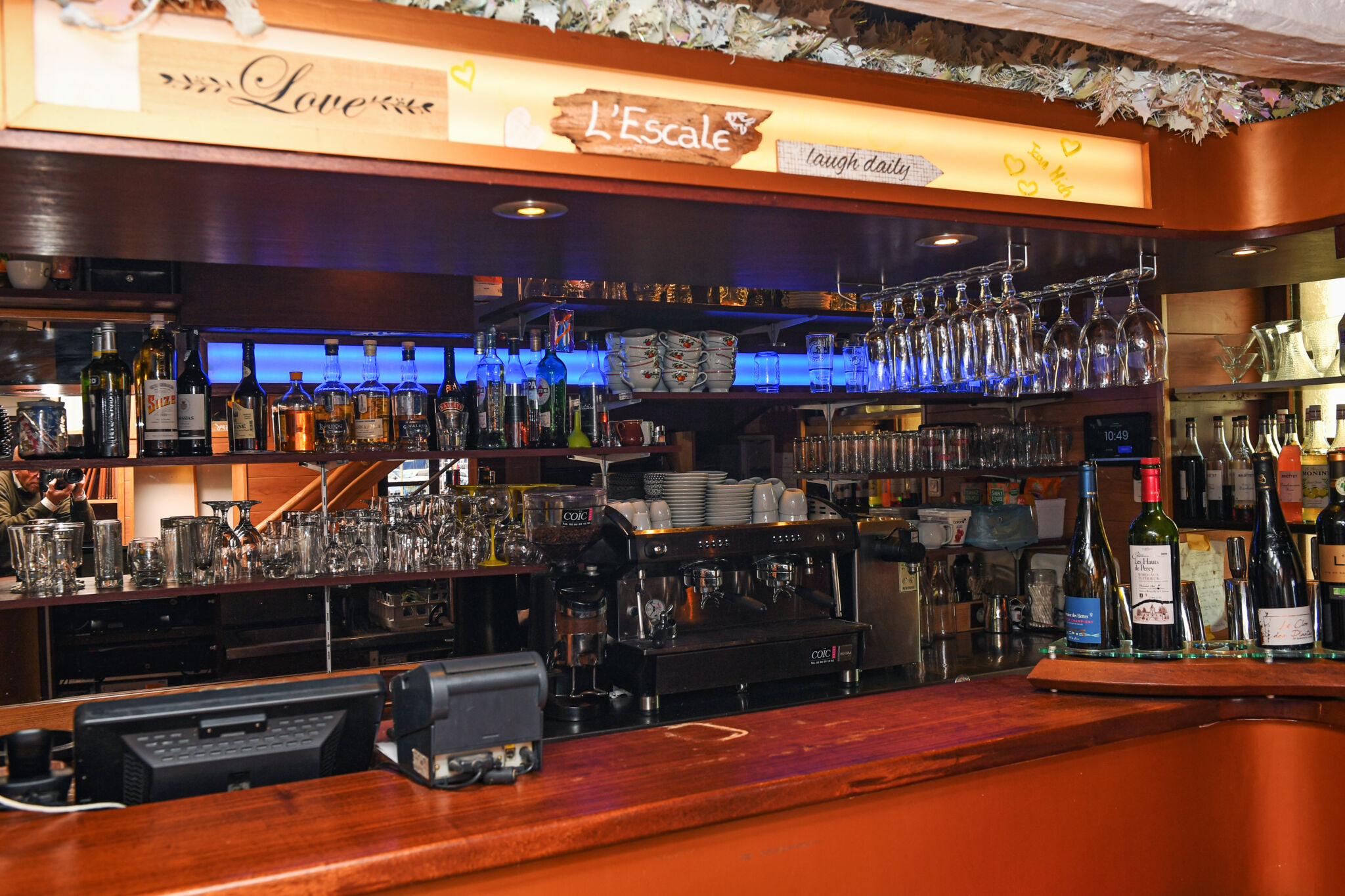 Restaurant l'Escale sur le port de Paimpol